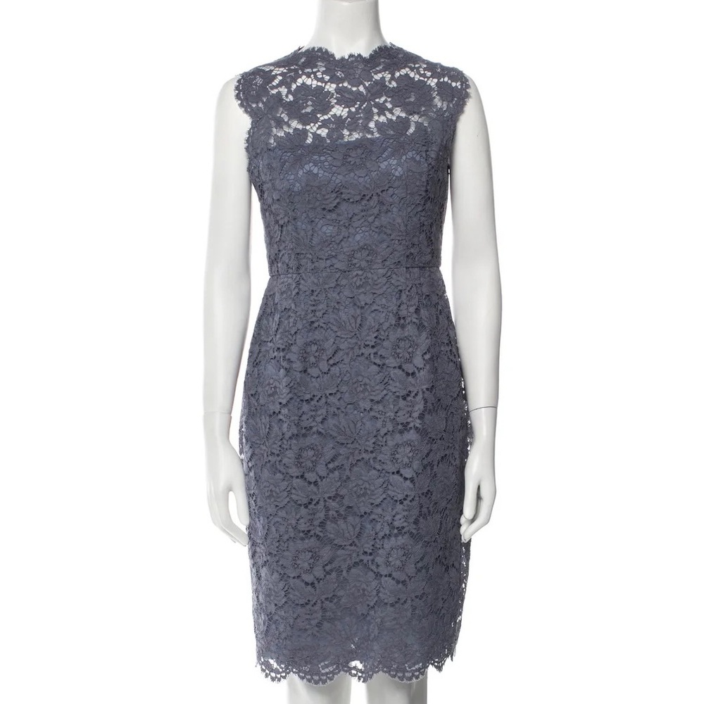 Dusty Blue Lace Valentino Dress